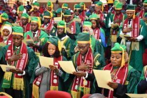 53 KWASU Graduates Inducted Into Medical Laboratory Council