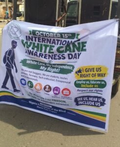 International White Cane Awareness Day: NAB Demands Equal Inclusion for Visually Impaired Persons